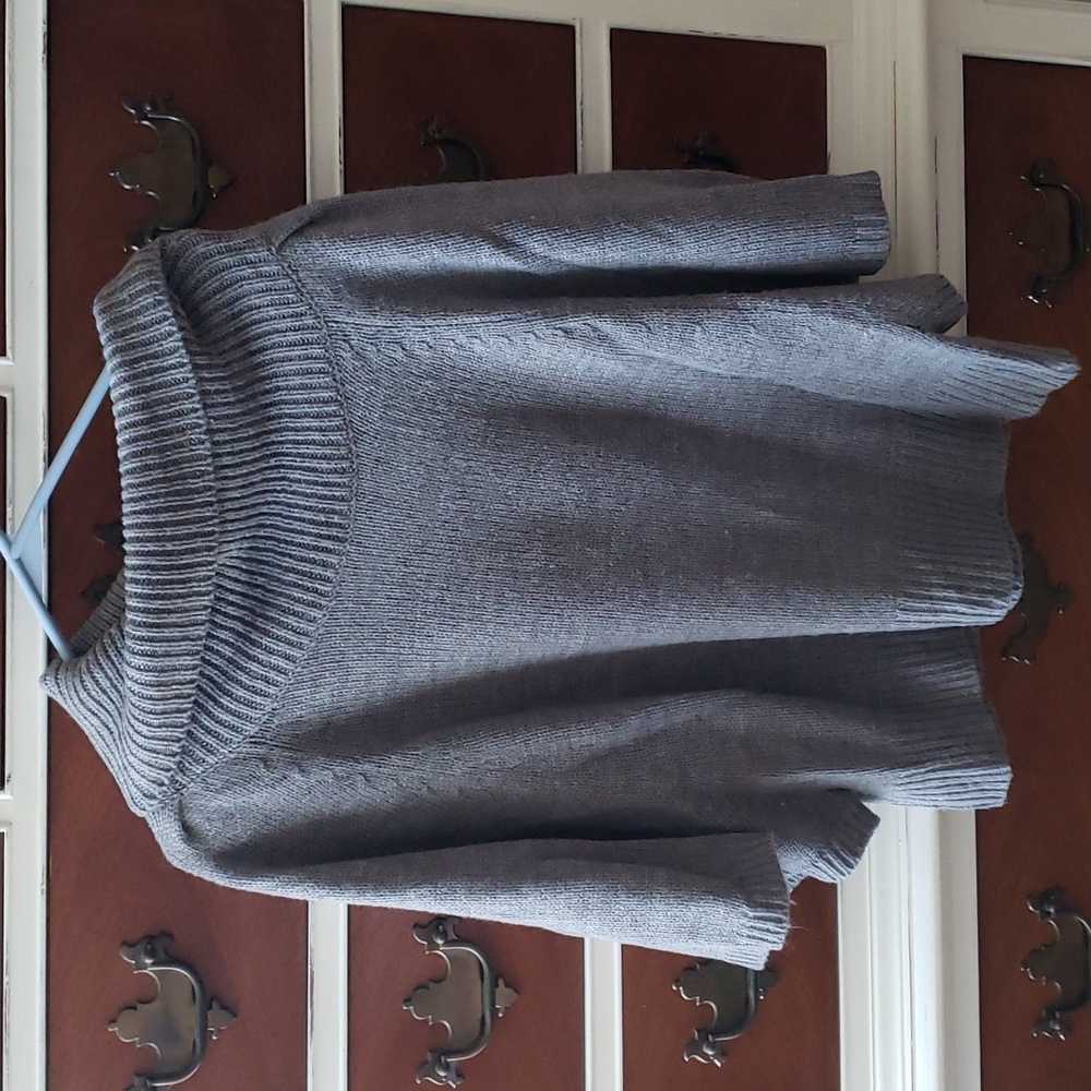 Debbie Morgan Grey Dolman Sweater.